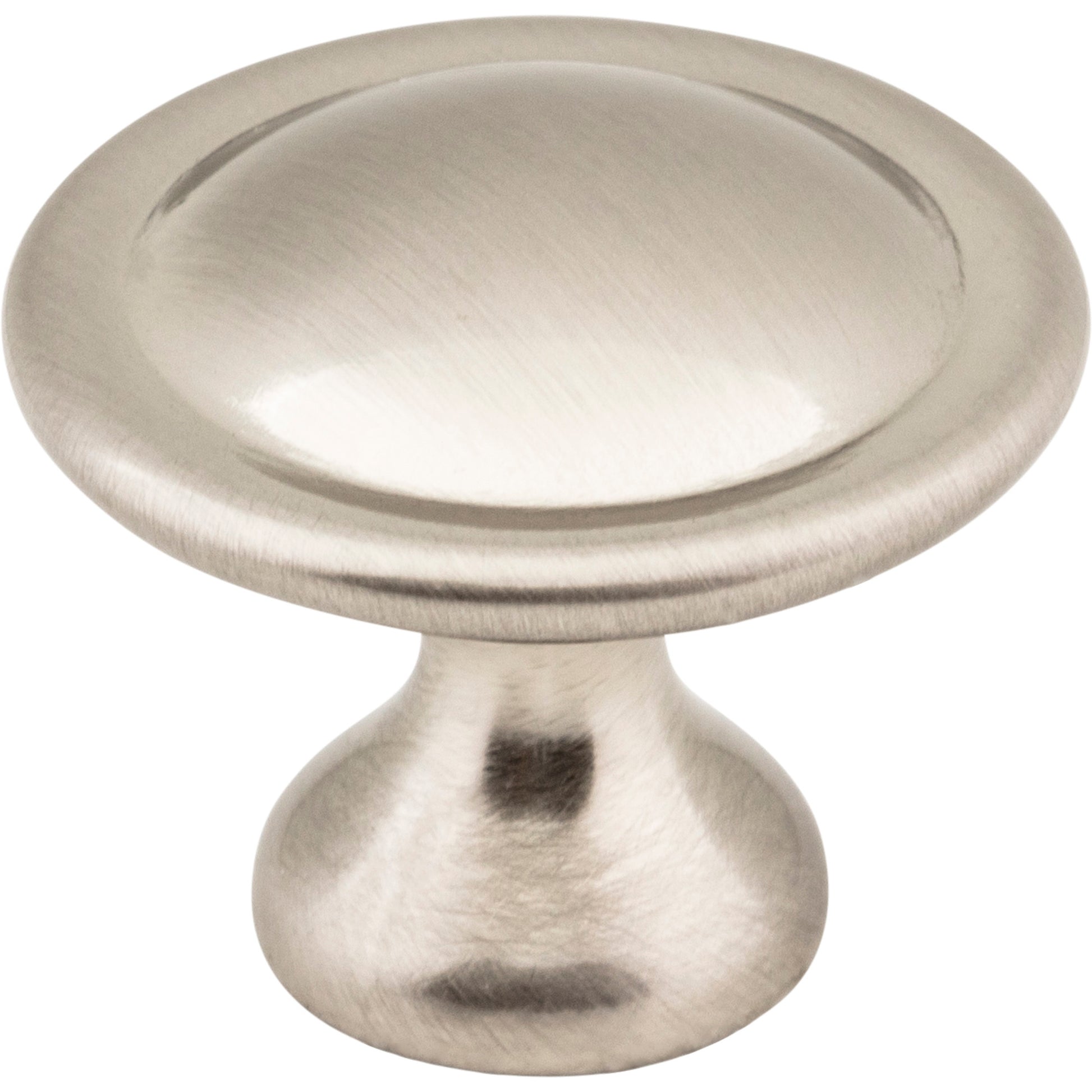 Button Watervale Cabinet Mushroom Knob by Elements - Satin Nickel