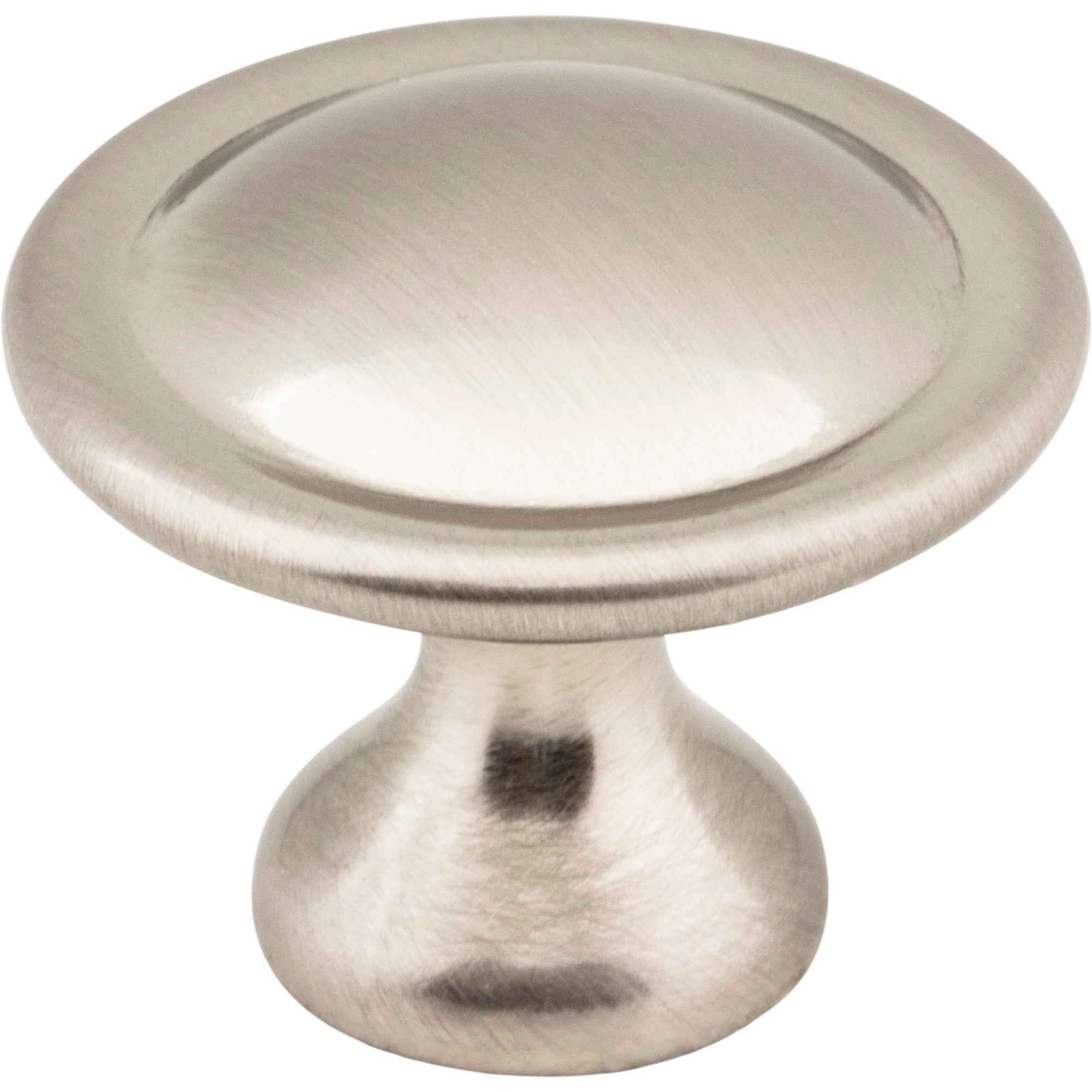 Button Watervale Cabinet Mushroom Knob by Elements - Satin Nickel