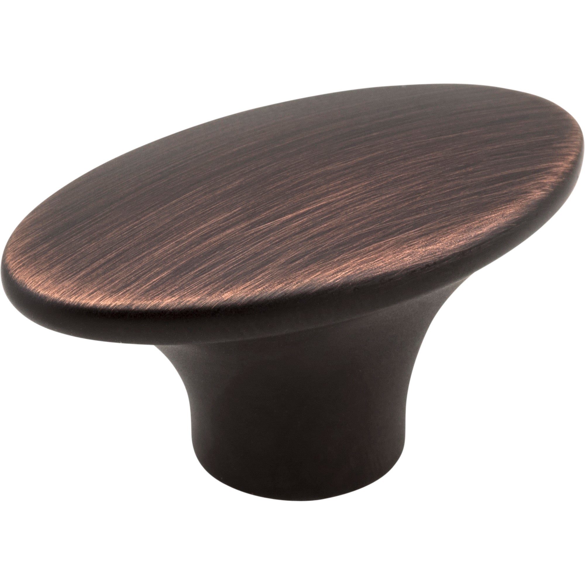 Oval Hudson Cabinet Knob by Jeffrey Alexander - Brushed Oil Rubbed Bronze