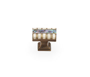 Fair Isle Rectangular Knob by Schaub - New York Hardware, Inc