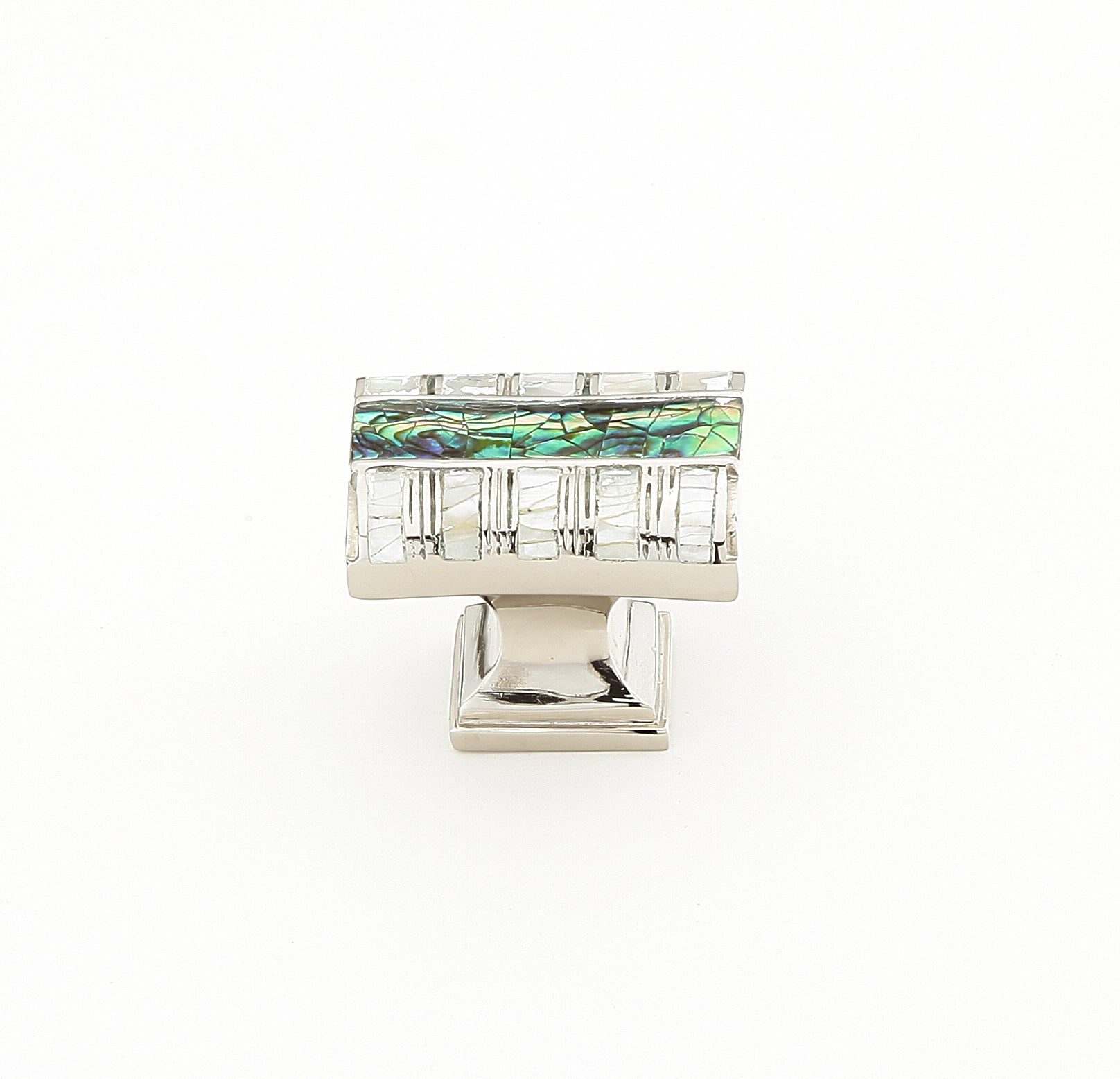 Fair Isle Rectangular Knob by Schaub - New York Hardware, Inc