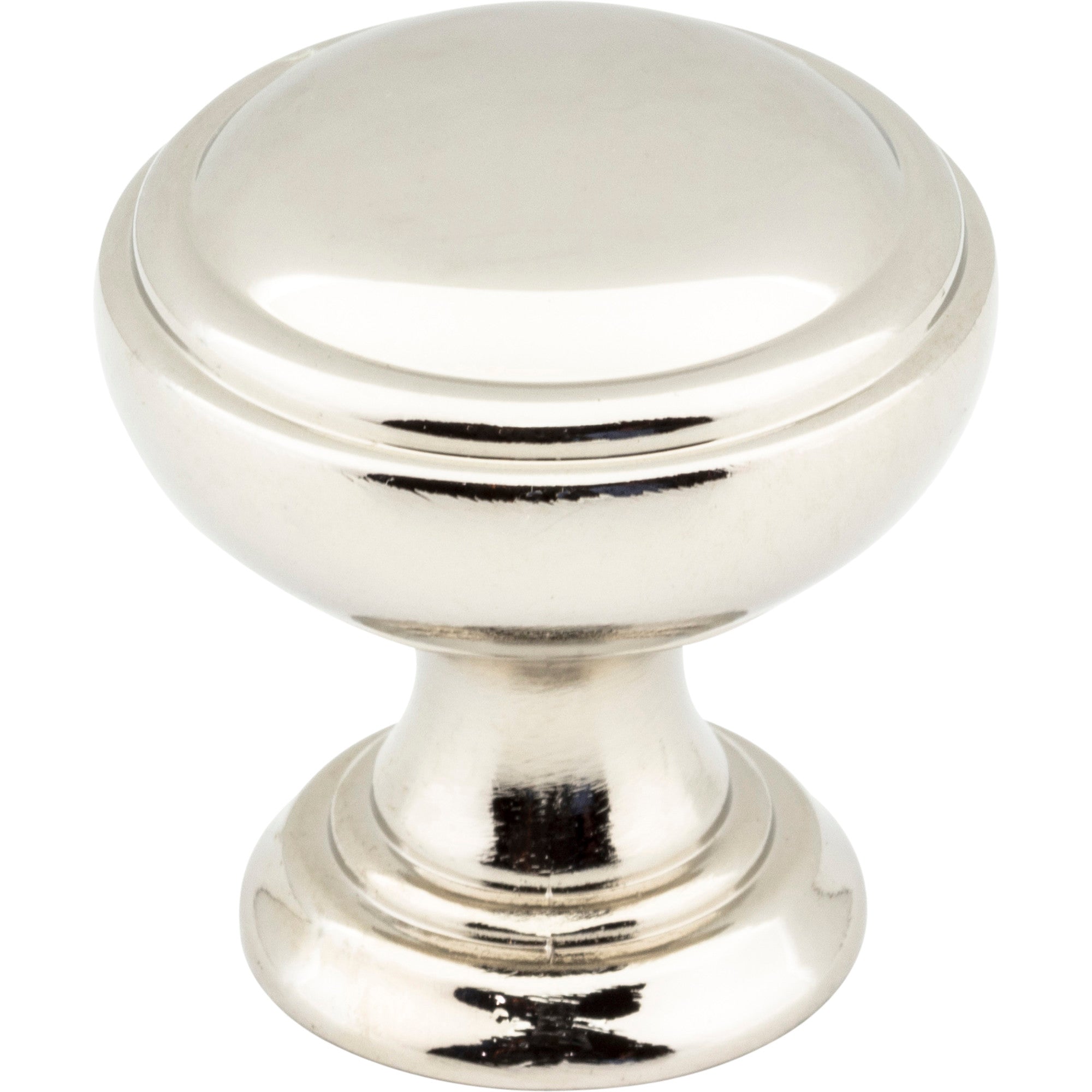 Tiffany Cabinet Knob by Jeffrey Alexander - Polished Nickel