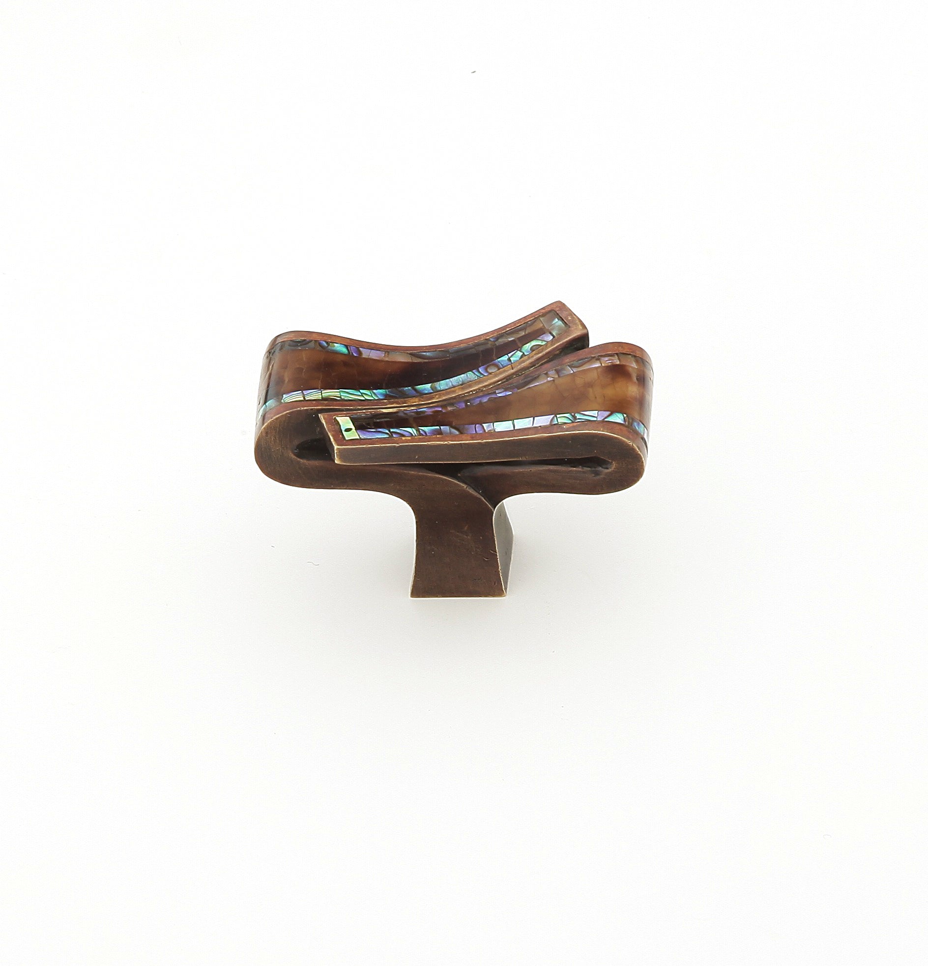 Avalon Bay Folded Inlaid Knob by Schaub - New York Hardware, Inc