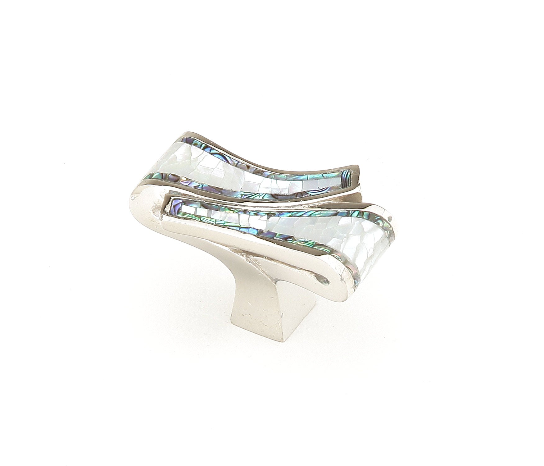 Avalon Bay Folded Inlaid Knob by Schaub - New York Hardware, Inc