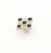 Avalon Bay Inlaid Square Knob by Schaub - New York Hardware, Inc