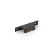 Stradella Small Edge Pull by Schaub - Antique Bronze - New York Hardware
