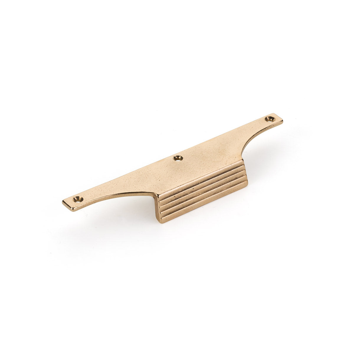 Stradella Medium Edge Pull by Schaub - Natural Bronze  - New York Hardware