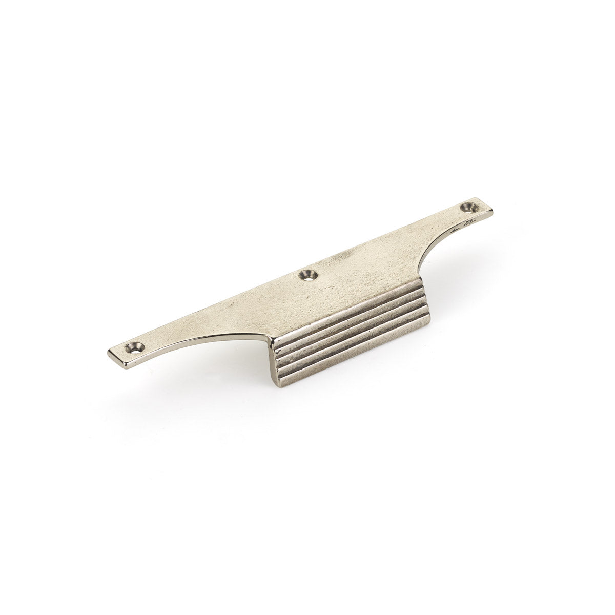 Stradella Medium Edge Pull by Schaub - Polished White Bronze - New York Hardware