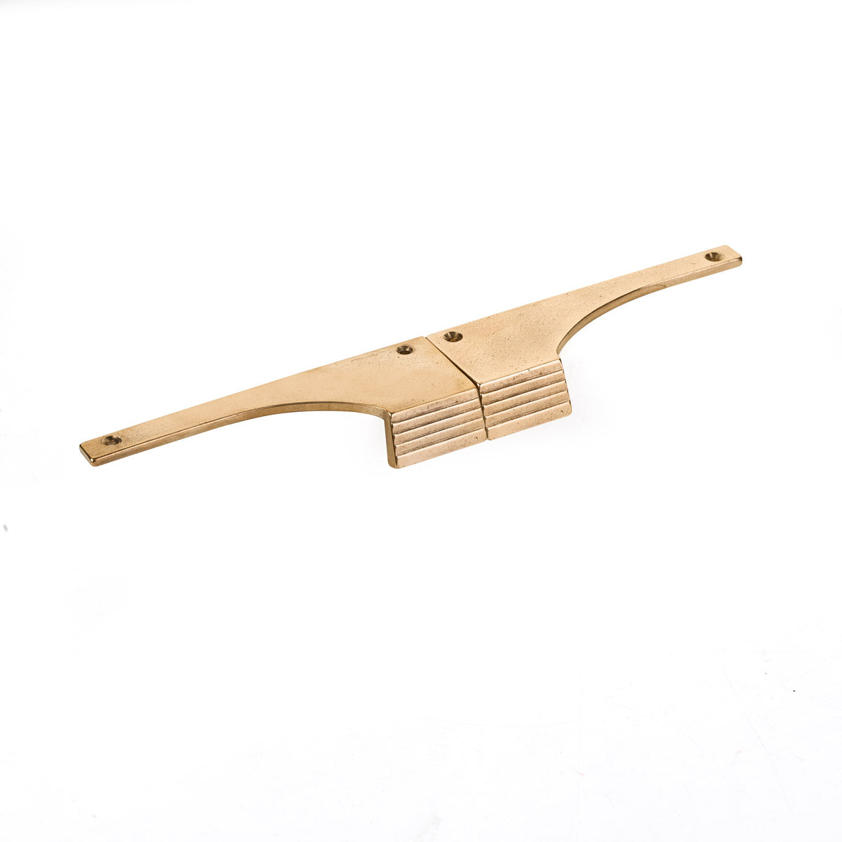 Stradella Two Door Edge Pull by Schaub - Natural Bronze  - New York Hardware