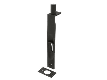 Square Heavy Duty 6" Flush Bolt - Oil Rubbed Bronze - New York Hardware Online