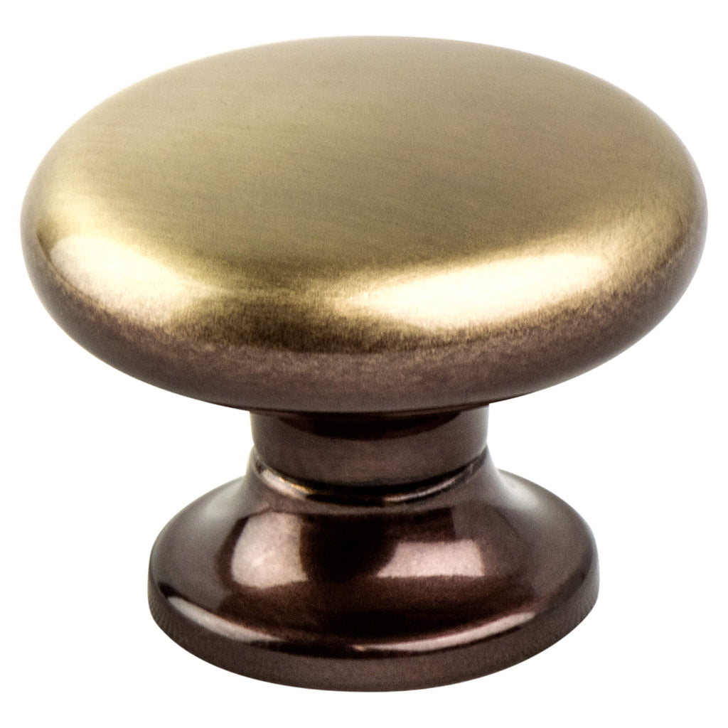Brushed Bronze - 1-3/8" - Valencia Knob by Berenson - New York Hardware