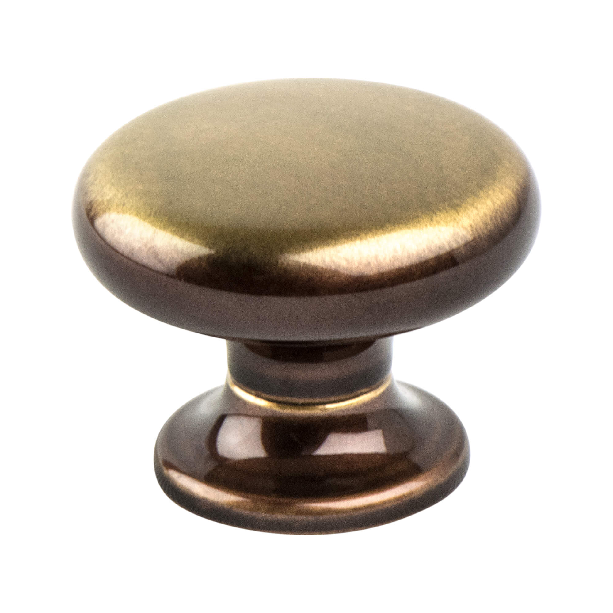 Brushed Bronze - 1-3/16" - Valencia Knob by Berenson - New York Hardware