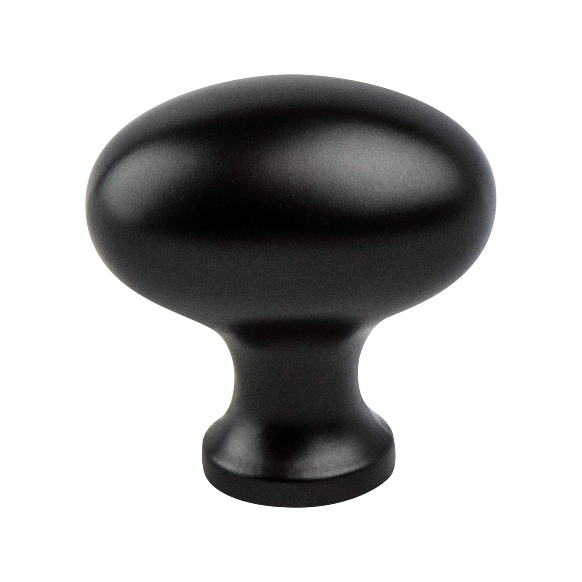 Matte Black - 3/4" - Valencia Knob by Berenson - New York Hardware