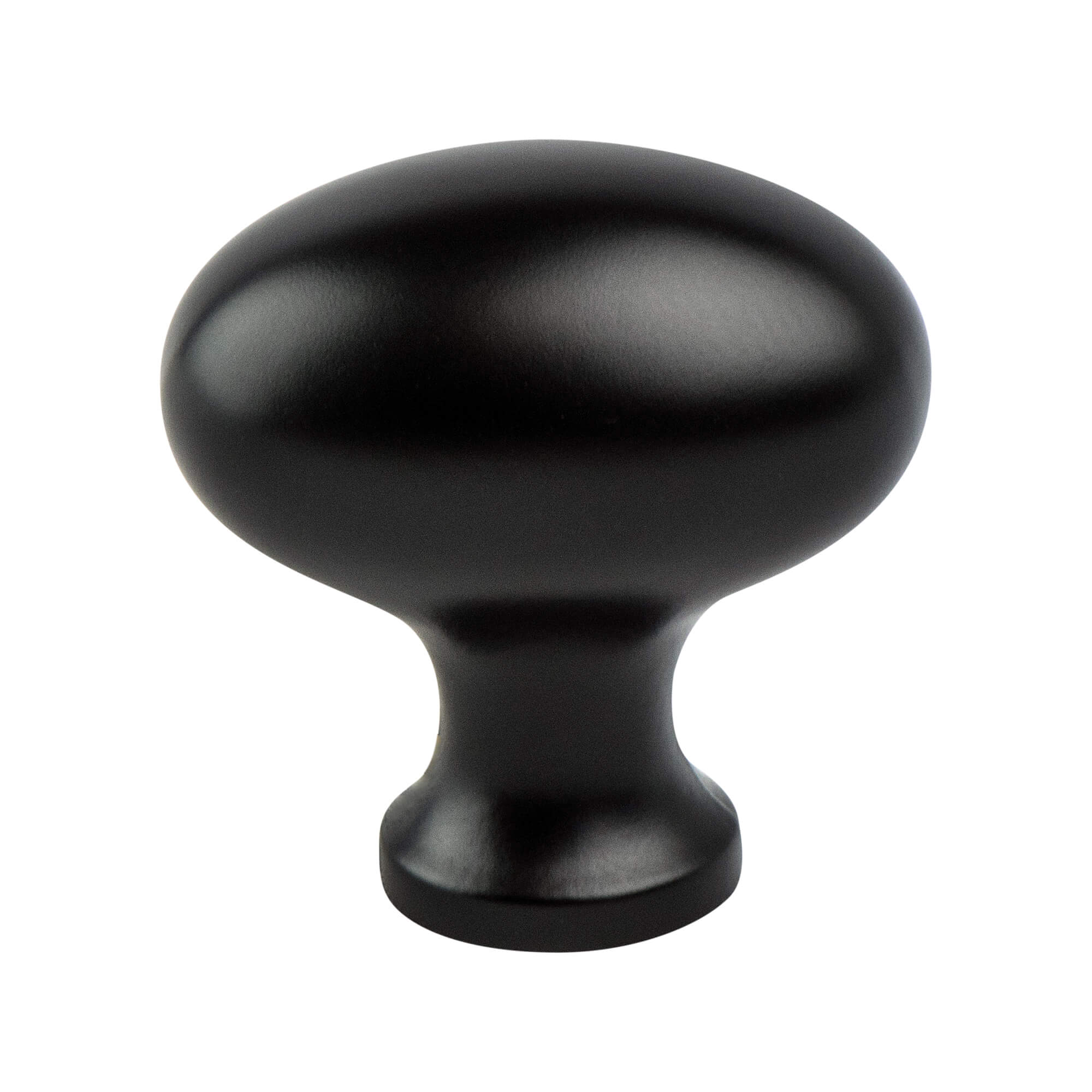 Matte Black - 3/4" - Valencia Knob by Berenson - New York Hardware
