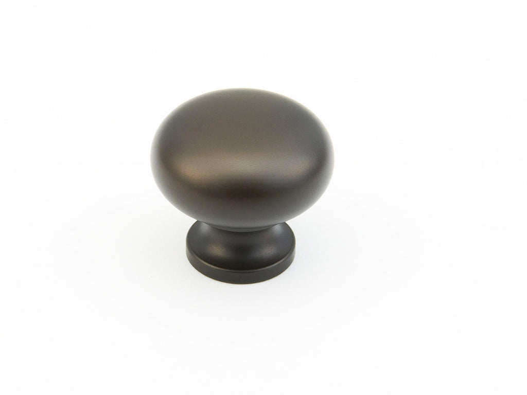 Traditional Round Knob by Schaub - Oil Rubbed Bronze - New York Hardware
