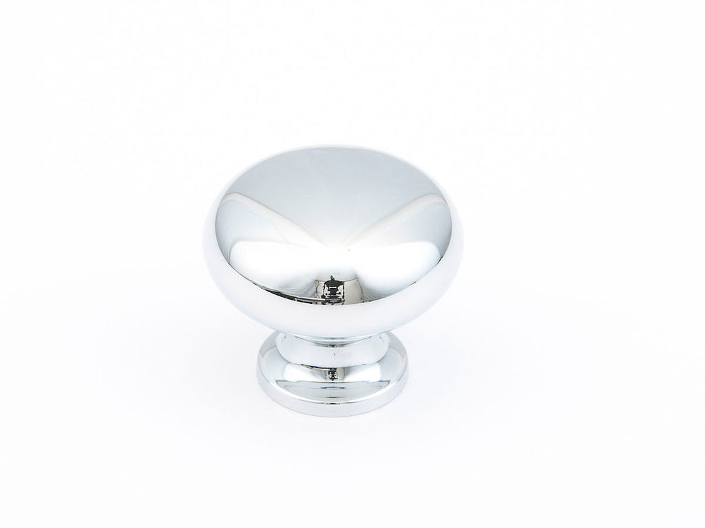 Traditional Round Knob by Schaub - Polished Chrome - New York Hardware