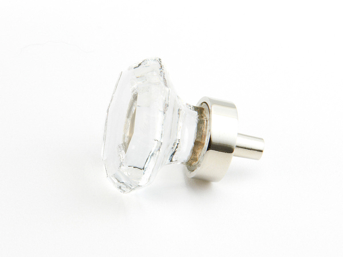 Stargaze Octagonal Knob by Schaub - Polished Nickel - New York Hardware