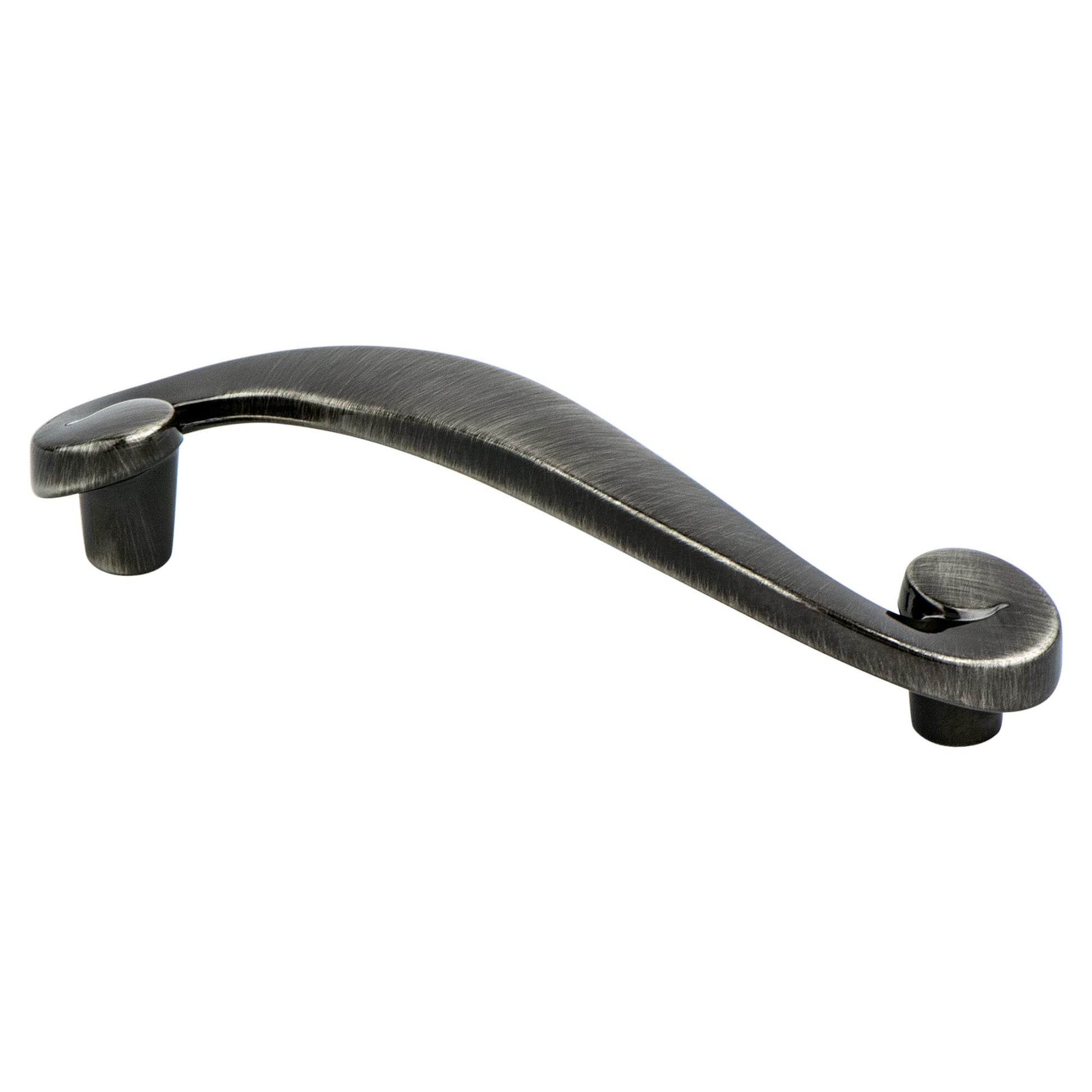 Rustic Black Nickel - 96mm - Sonata Pull by Berenson - New York Hardware