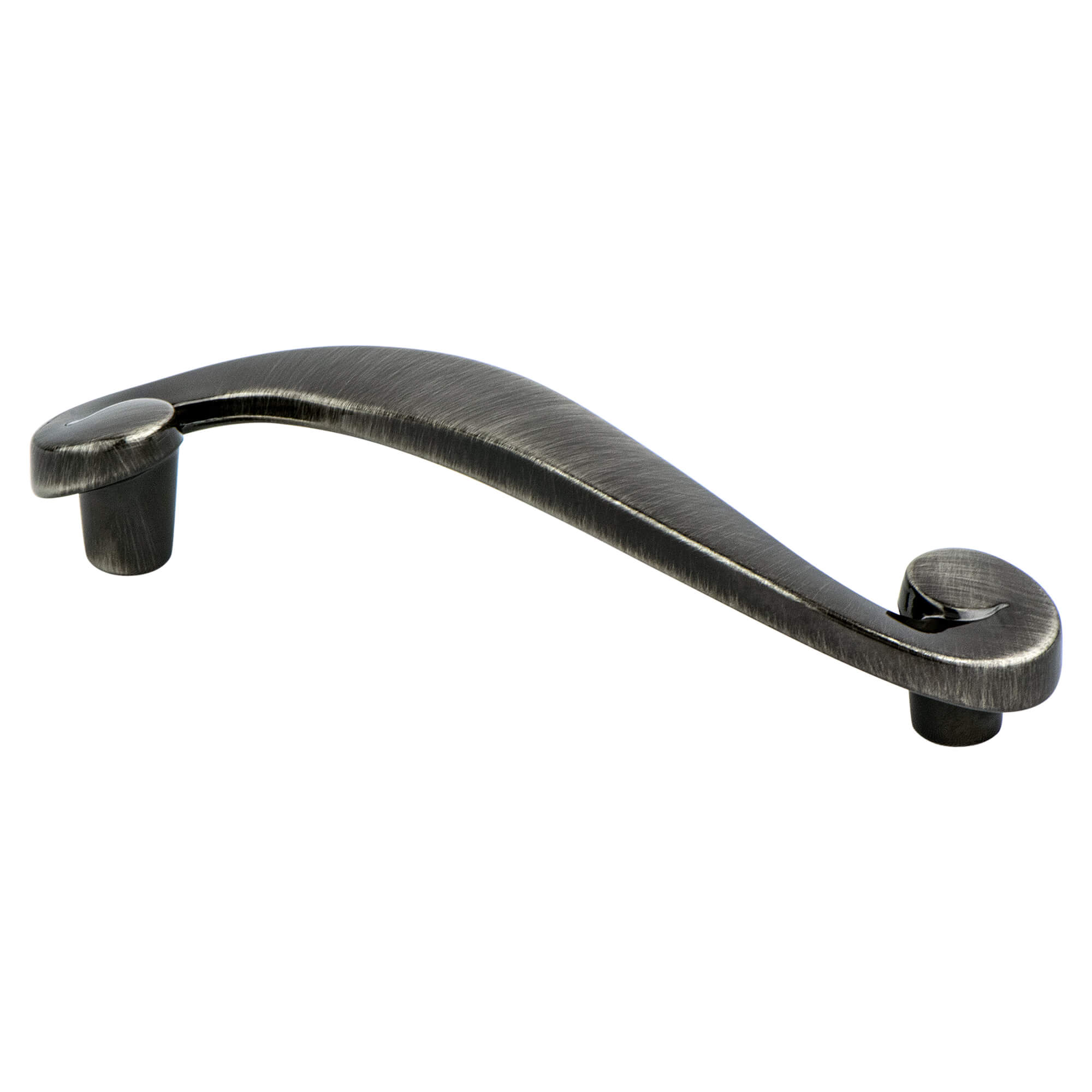 Rustic Black Nickel - 96mm - Sonata Pull by Berenson - New York Hardware