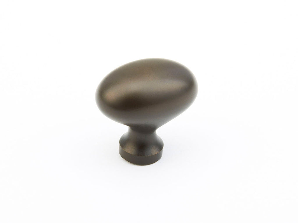 Traditional Egg Knob by Schaub - Oil Rubbed Bronze - New York Hardware