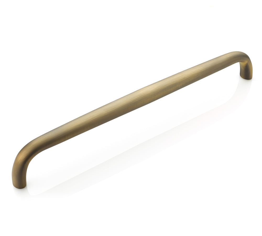 Traditional Appliance Pull by Schaub - Antique Light Brass - New York Hardware