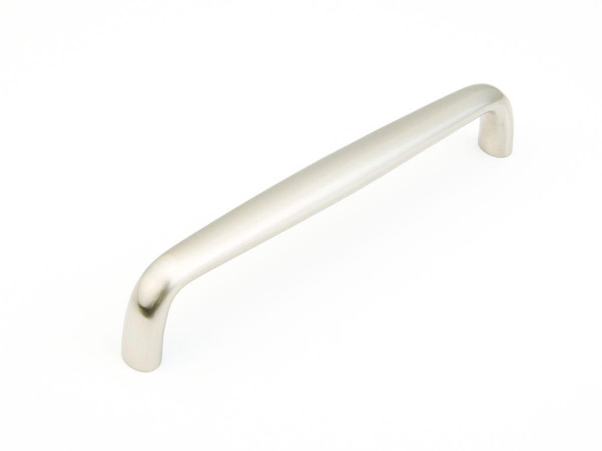 Traditional Appliance Pull by Schaub - Satin Nickel - New York Hardware