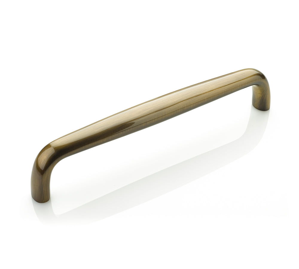 Traditional Appliance Pull by Schaub - Antique Brass - New York Hardware