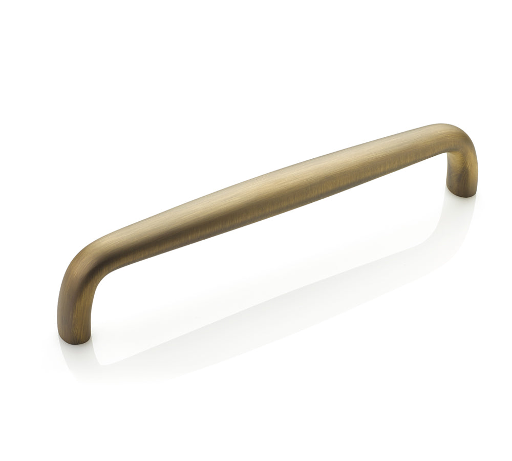 Traditional Appliance Pull by Schaub - Antique Light Brass - New York Hardware