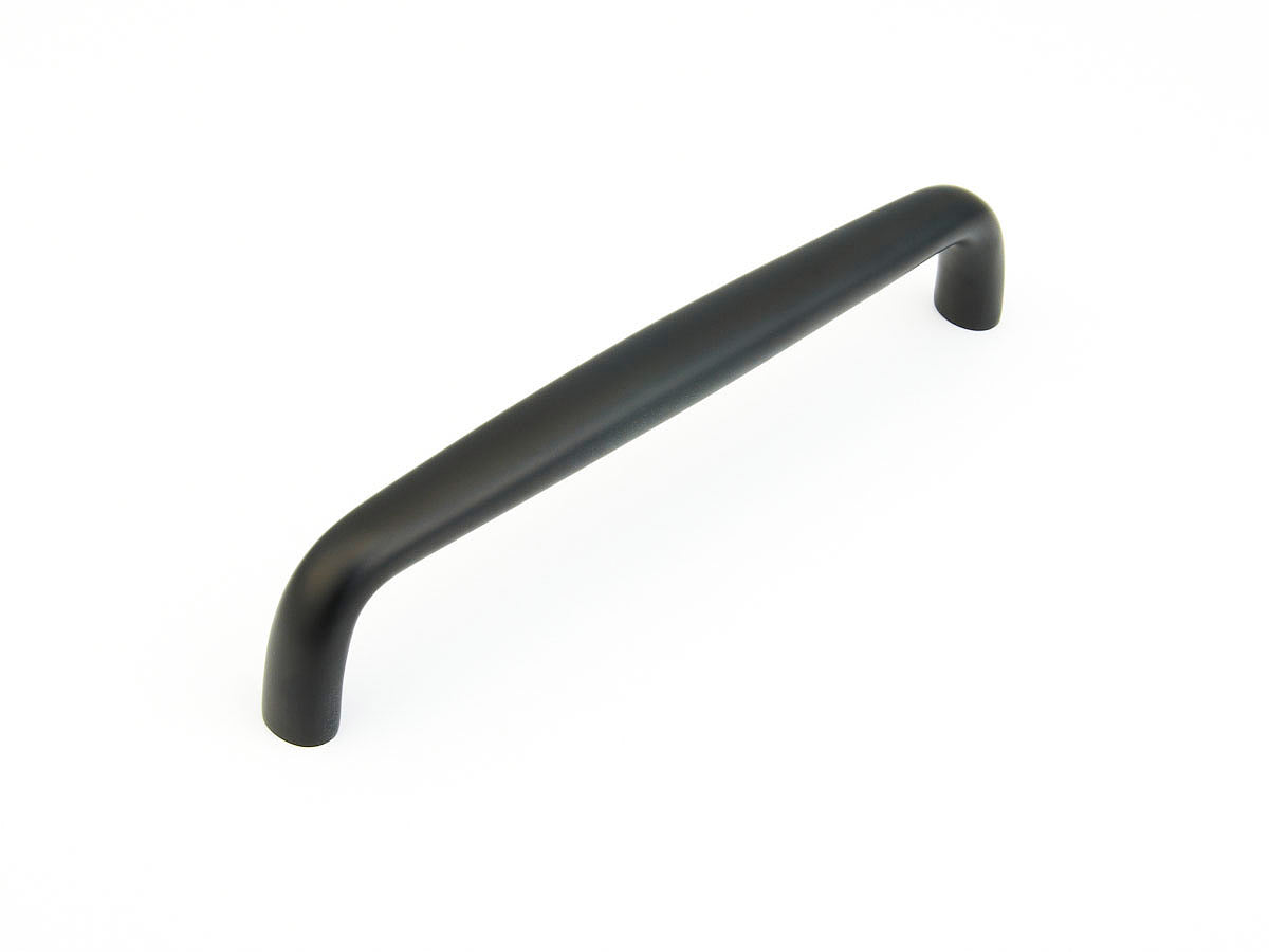 Traditional Appliance Pull by Schaub - Flat Black - New York Hardware