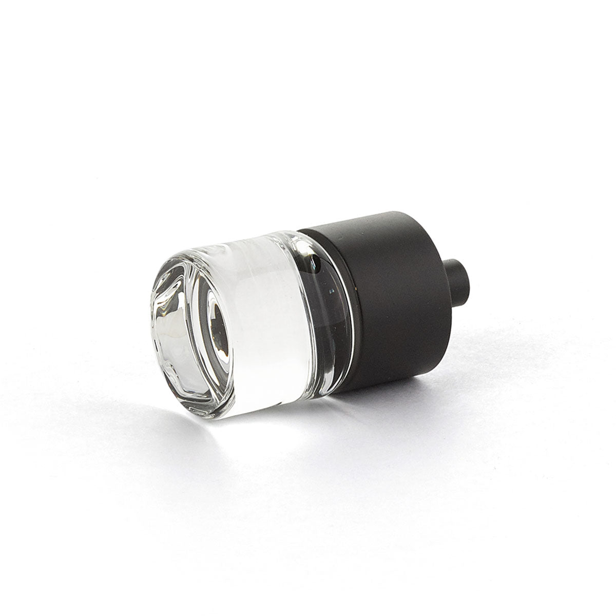 City Lights  Cylinder Glass Knob by Schaub - Oil Rubbed Bronze - New York Hardware