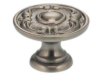 1-13/16" Diameter Omnia Circle and Scroll Cabinet Knob - New York Hardware