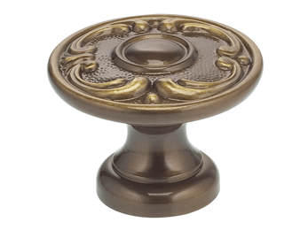 1-13/16" Diameter Omnia Circle and Scroll Cabinet Knob - New York Hardware