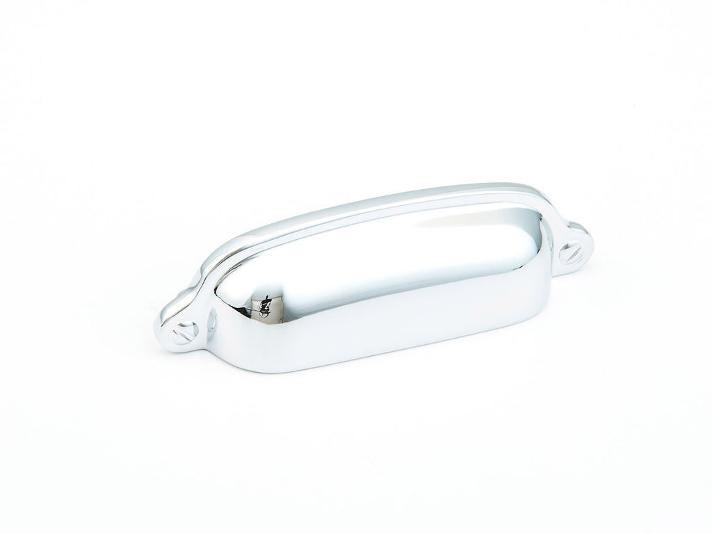 Country Cup Pull by Schaub - Polished Chrome - New York Hardware