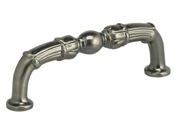 3" Center-to-Center Omnia Center Bead Cabinet Pull - New York Hardware