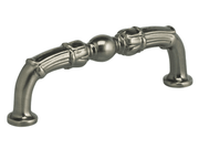 3-1/2" C.C. Omnia Center Bead Cabinet Pull - New York Hardware