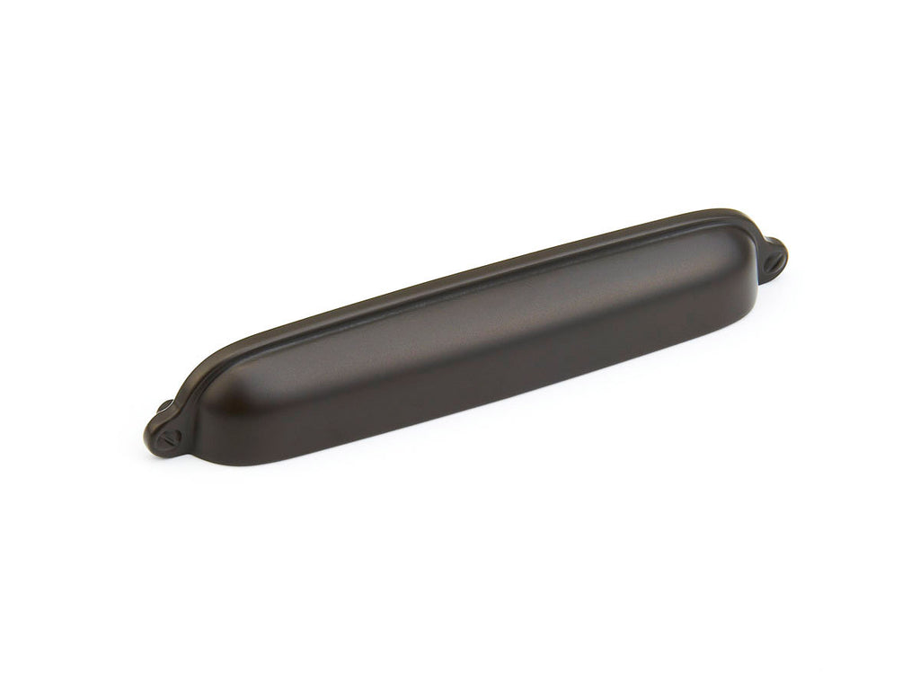Country Cup Pull by Schaub - Oil Rubbed Bronze - New York Hardware