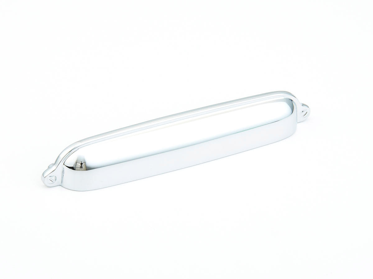 Country Cup Pull by Schaub - Polished Chrome - New York Hardware