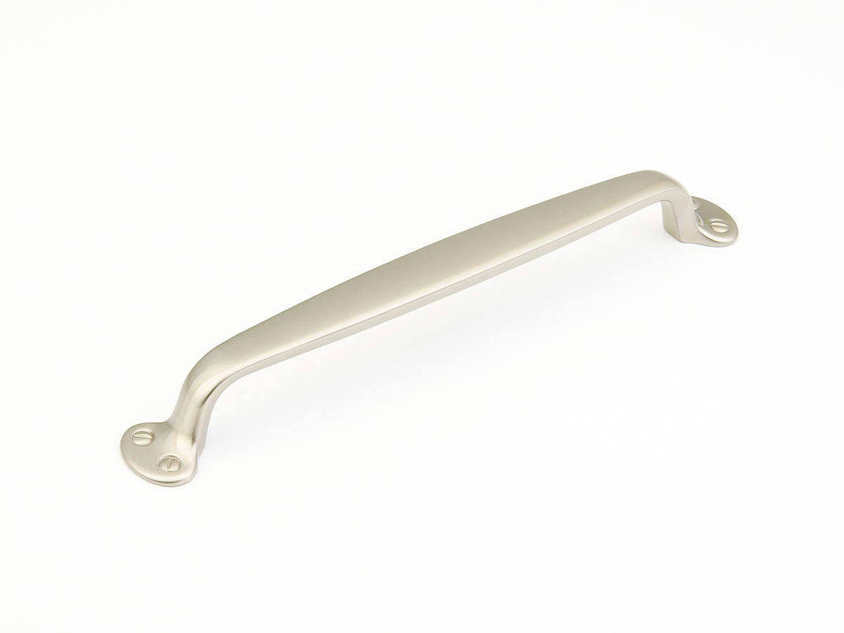 Country Appliance Pull by Schaub - Satin Nickel - New York Hardware