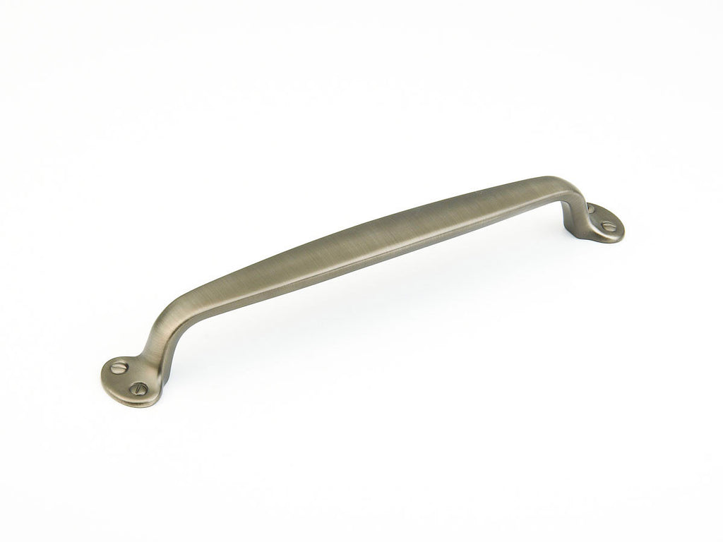 Country Appliance Pull by Schaub - Antique Nickel - New York Hardware