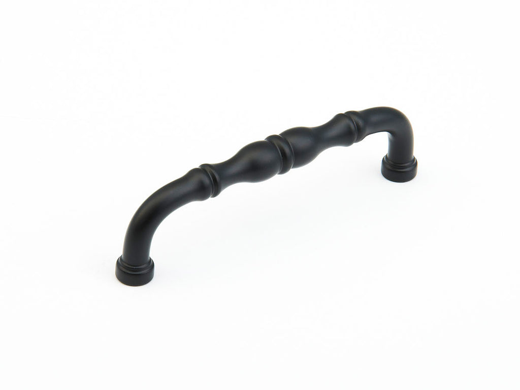 Colonial Pull by Schaub - Flat Black - New York Hardware