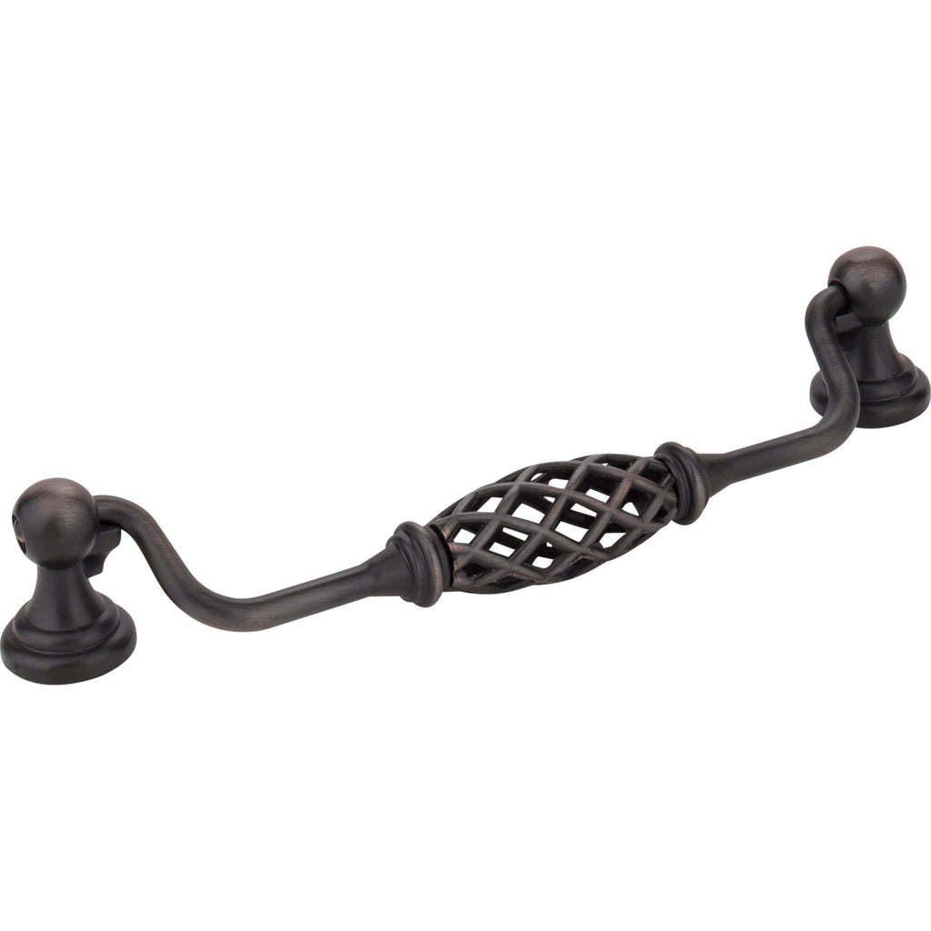 Birdcage Tuscany Drop & Ring Pull by Jeffrey Alexander - Brushed Oil Rubbed Bronze