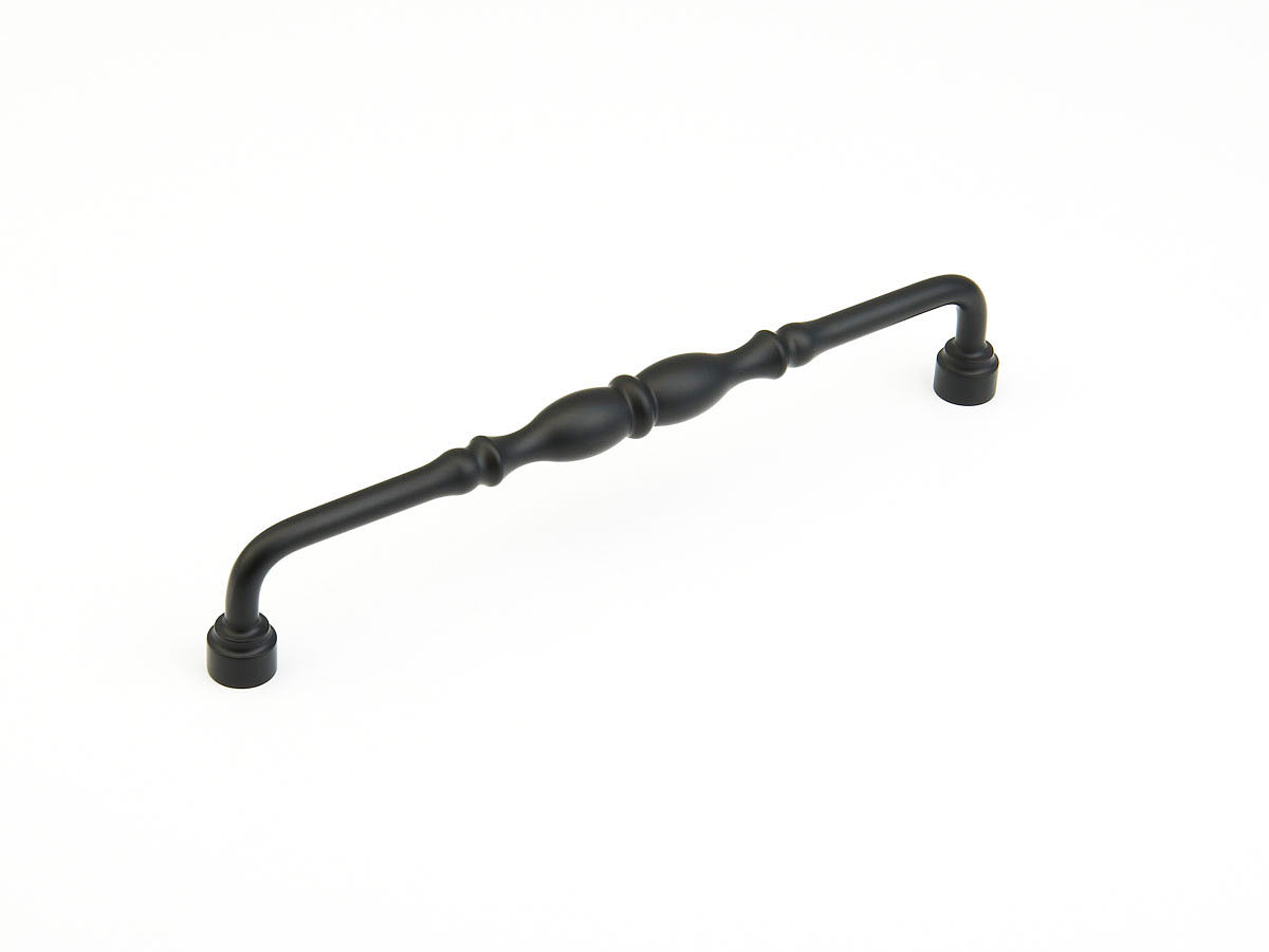 Colonial Appliance Pull by Schaub - Flat Black - New York Hardware