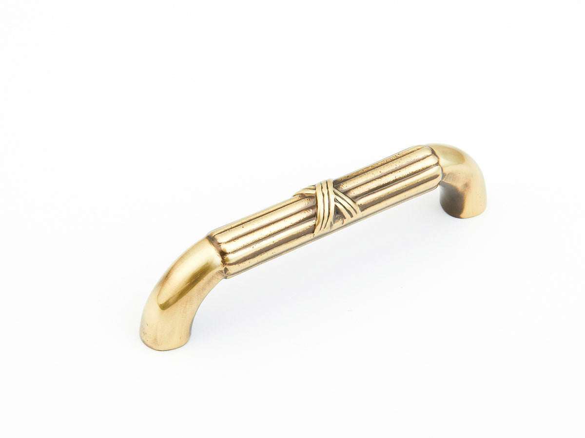 Versailles Rounded Pull by Schaub - Antique Light Polish - New York Hardware