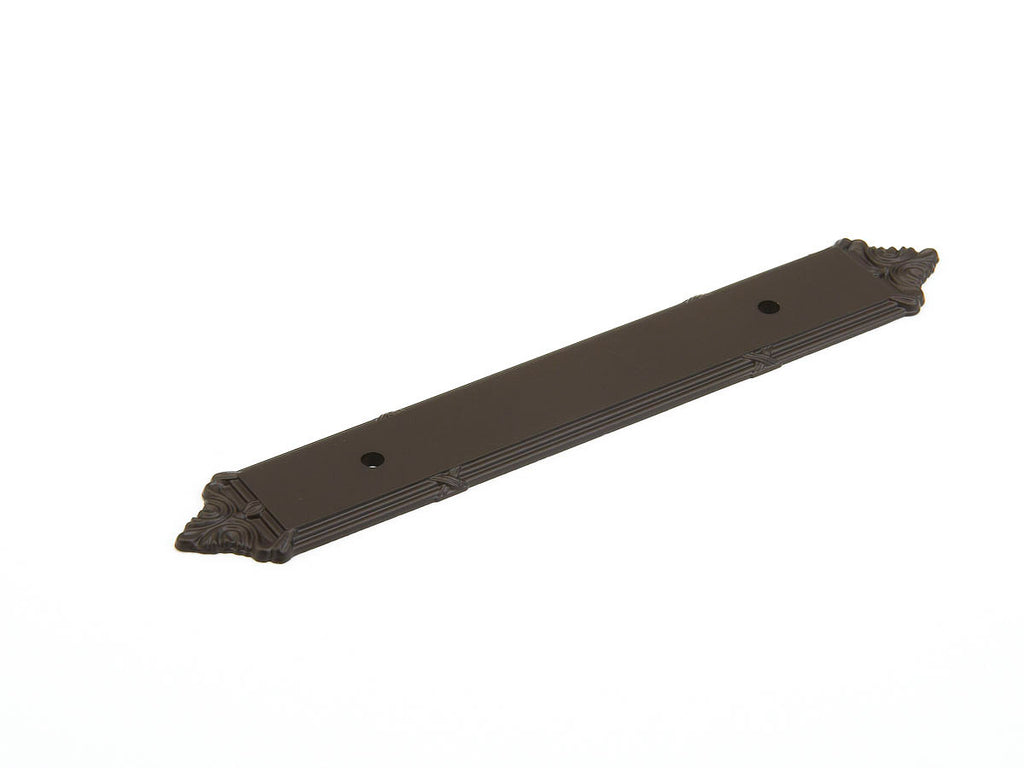 Versailles Backplate Pull by Schaub - Oil Rubbed Bronze - New York Hardware