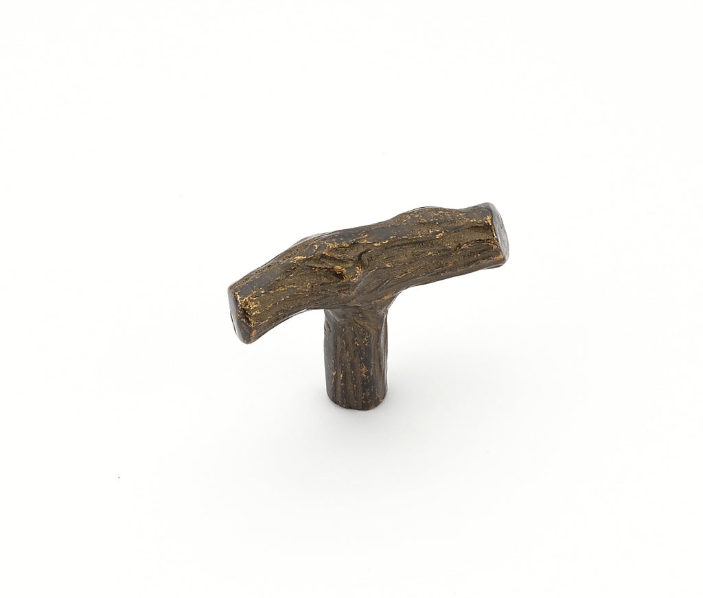 Mountain Twig Knob by Schaub - Antique Bronze - New York Hardware
