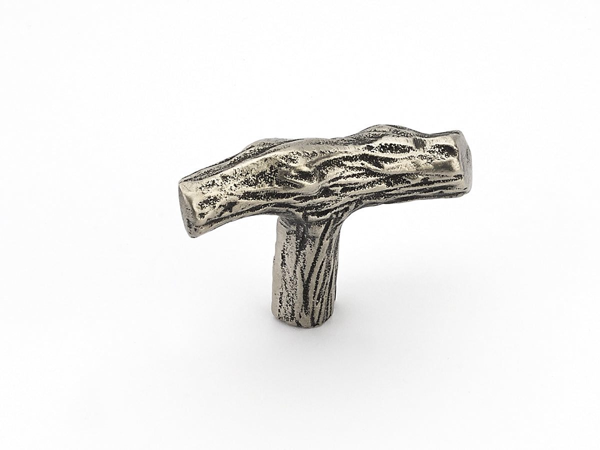 Mountain Twig Knob by Schaub - Italian Nickel - New York Hardware