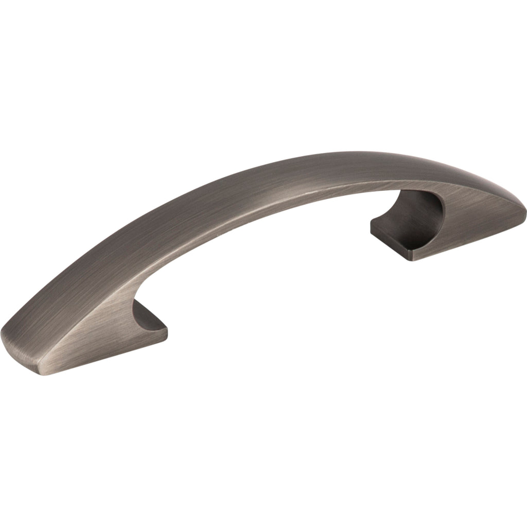 Arched Strickland Cabinet Pull by Elements - Brushed Pewter