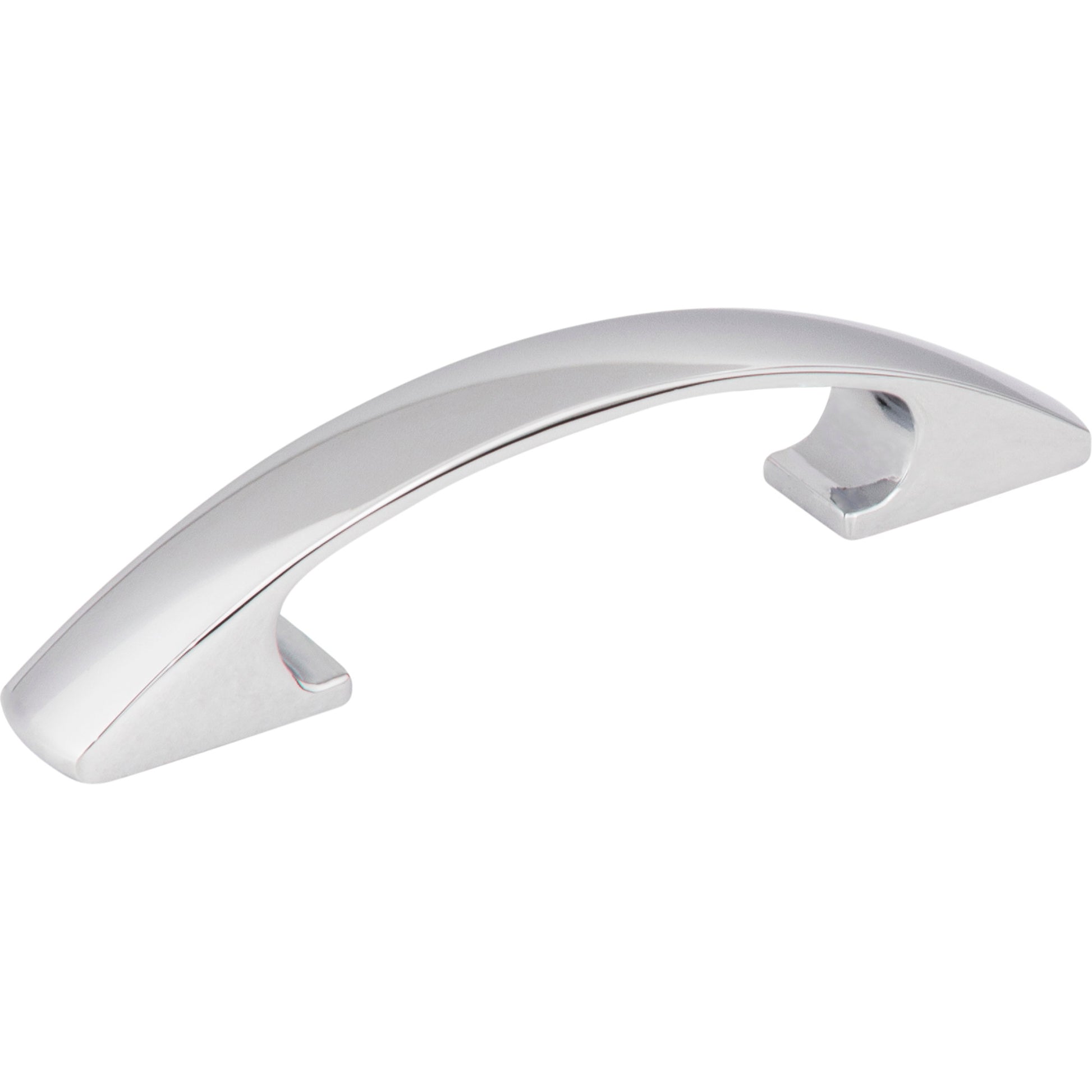 Arched Strickland Cabinet Pull by Elements - Polished Chrome