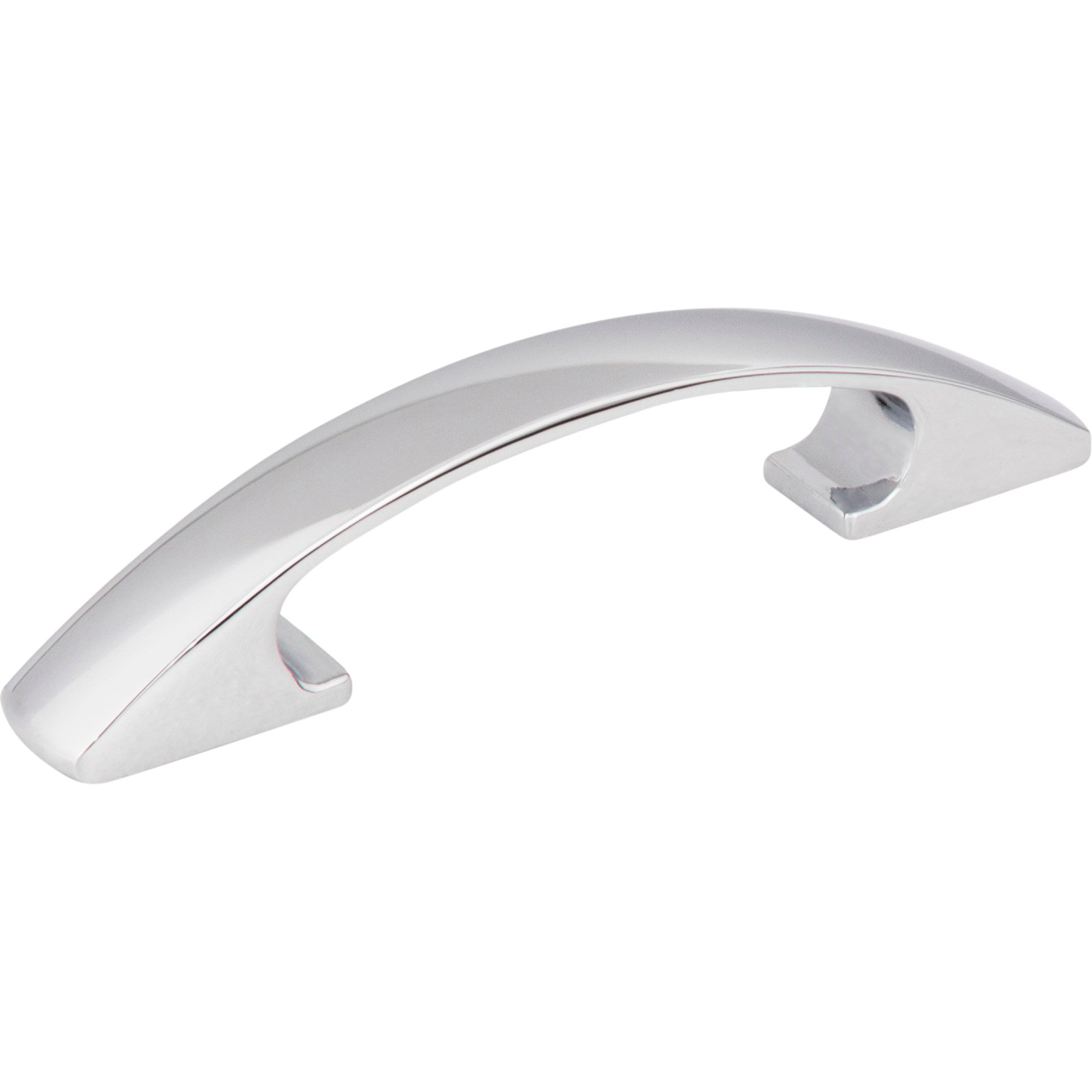 Arched Strickland Cabinet Pull by Elements - Polished Chrome