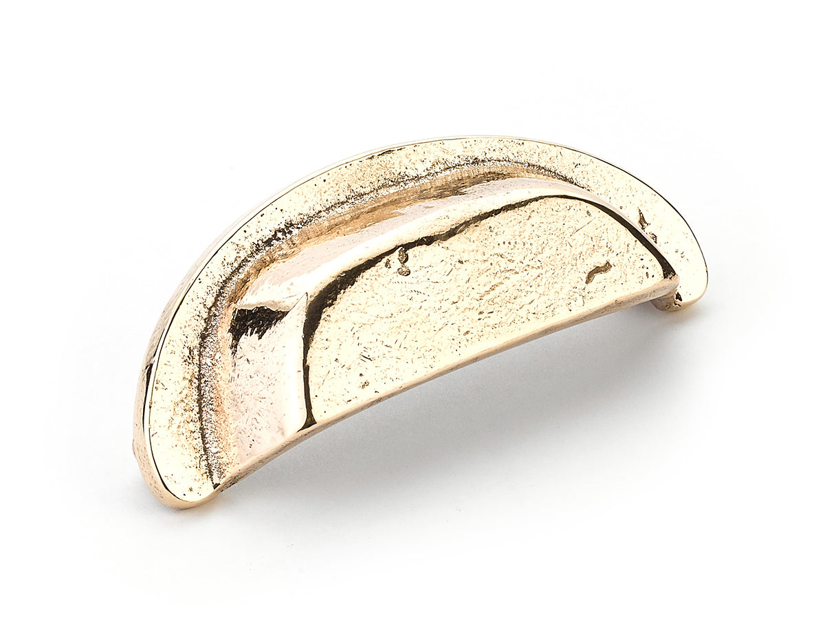 Mountain Cup Pull by Schaub - Natural Bronze  - New York Hardware